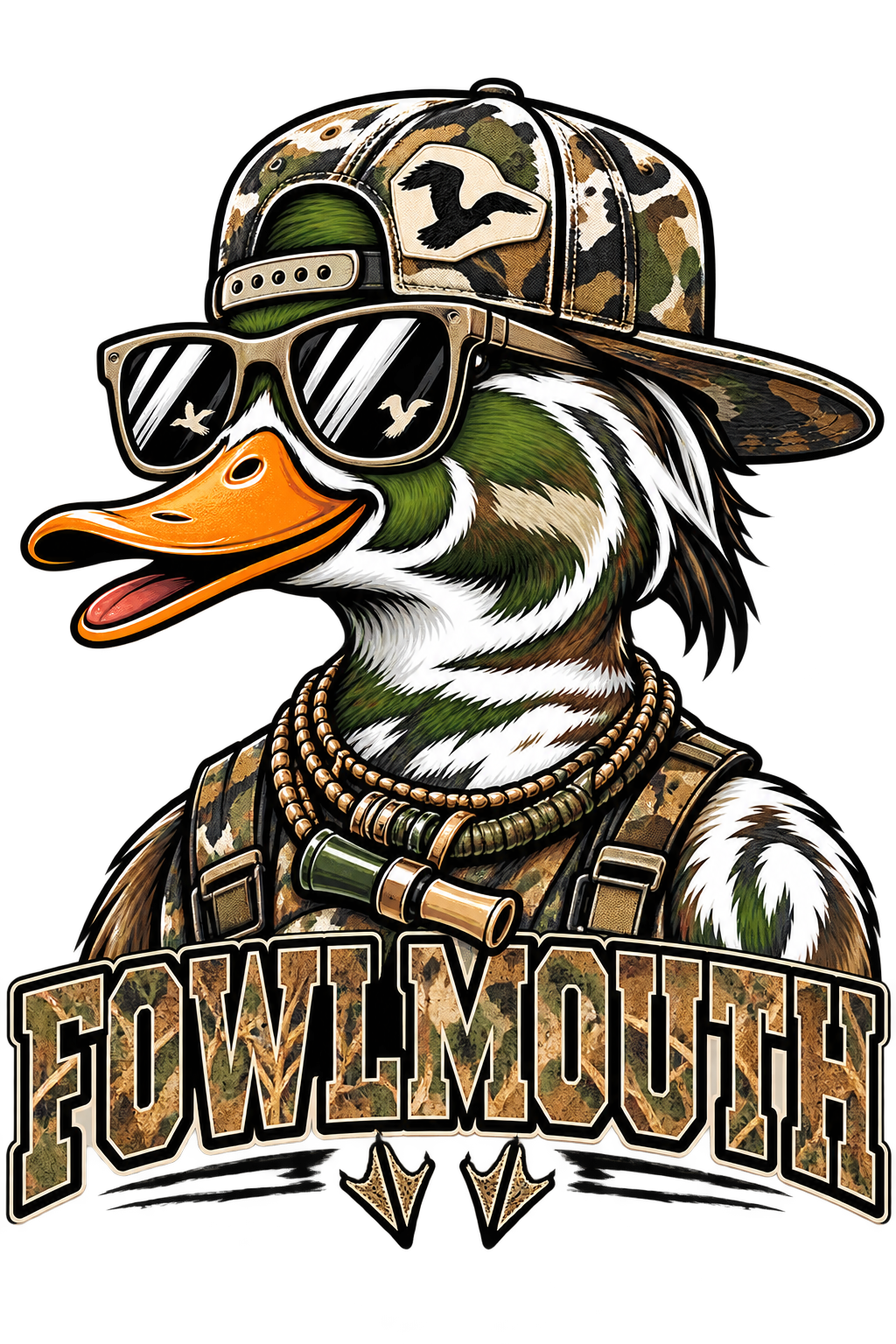 Fowlmouth DTF Print