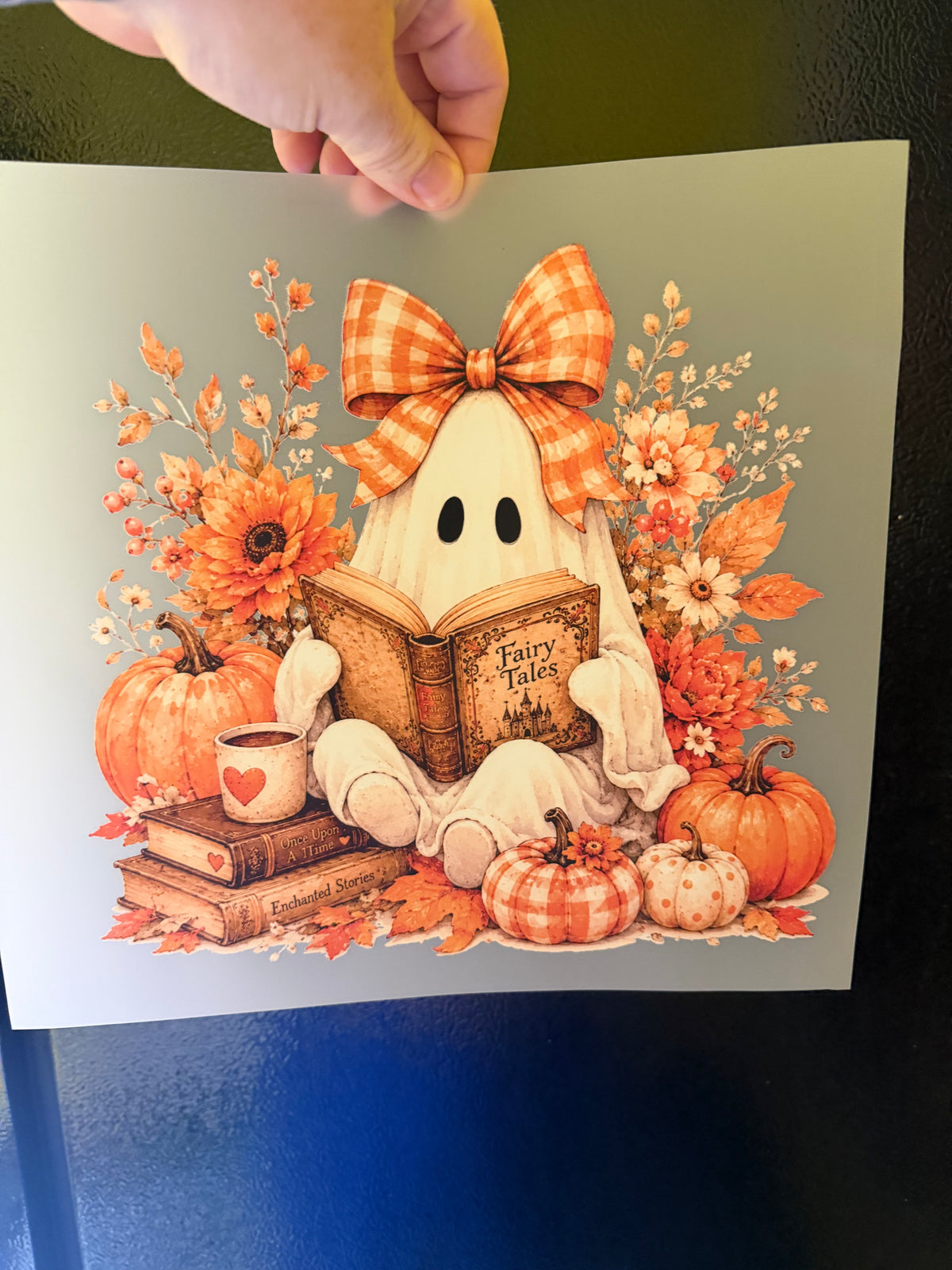 Fall GHOST DTF PRINT