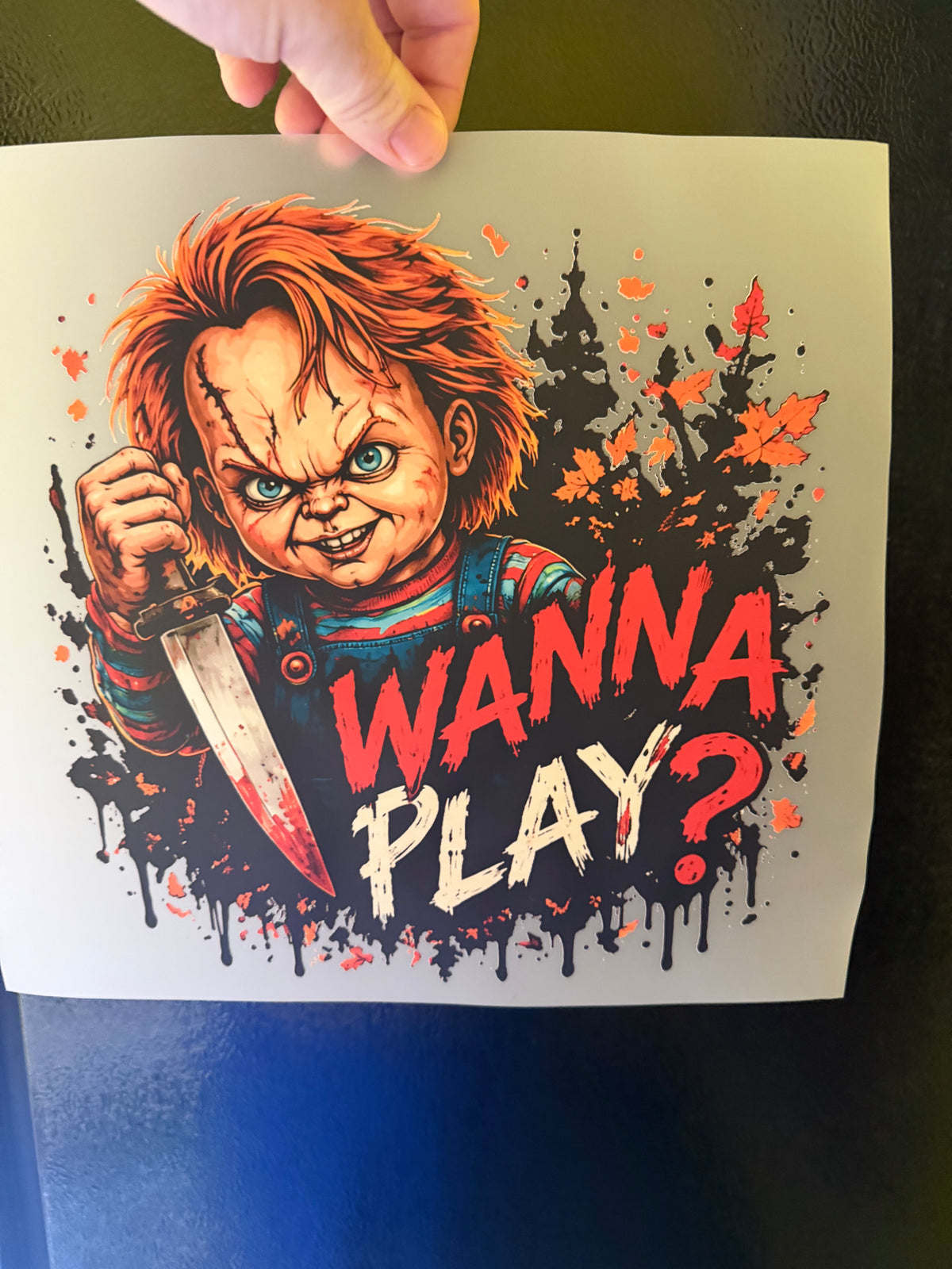 Halloween Wanna Play DTF PRINT