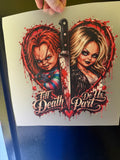 Halloween Till Death Do Us Part DTF PRINT