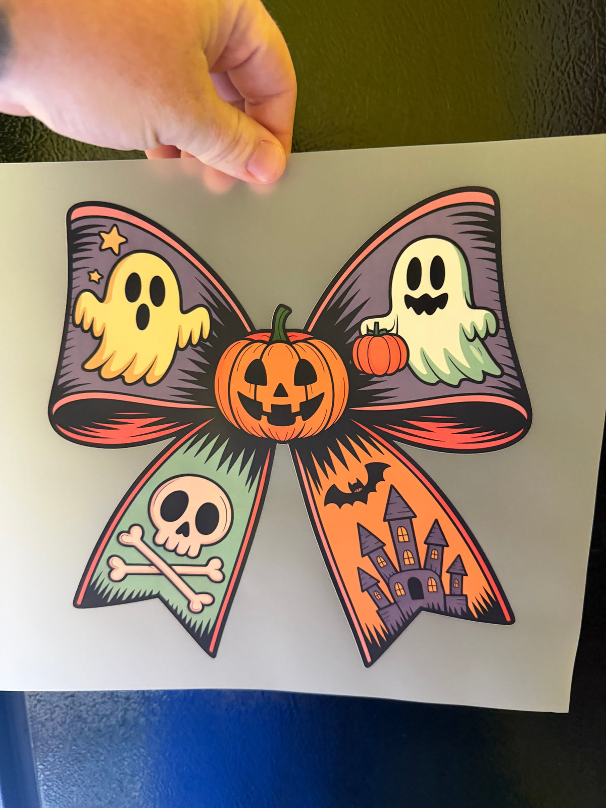 Halloween Bow DTF PRINT