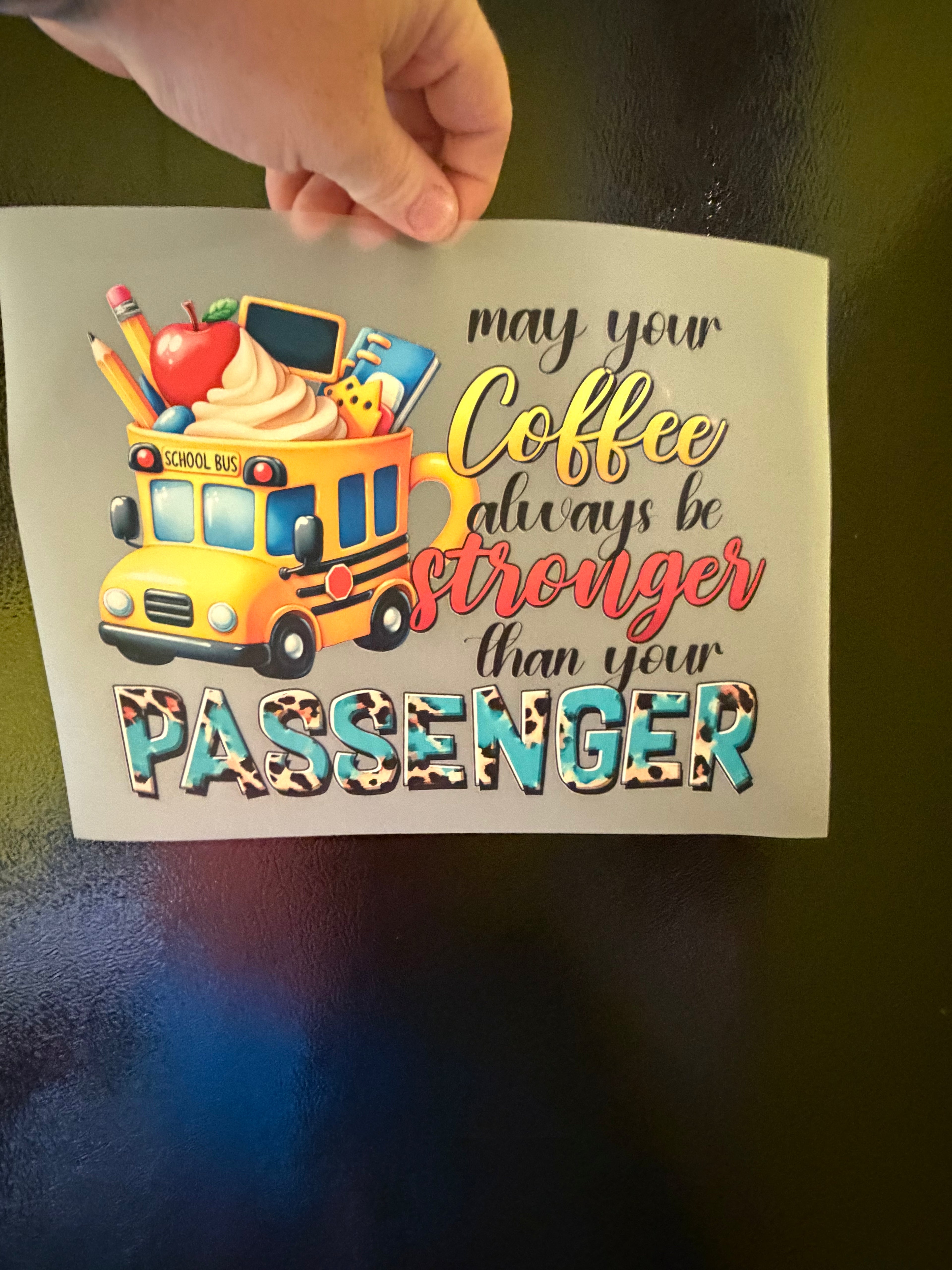 BUS DRIVER DTF PRINT VARIANT 5