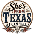SHE'S FROM TEXAS DTF PRINT VARIANT 7